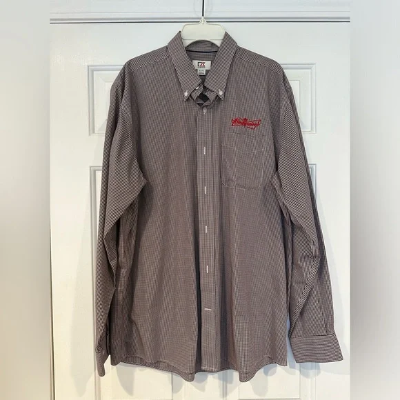budweiser dress shirt Budweiser by Pacsun Bandana Camp Shirt